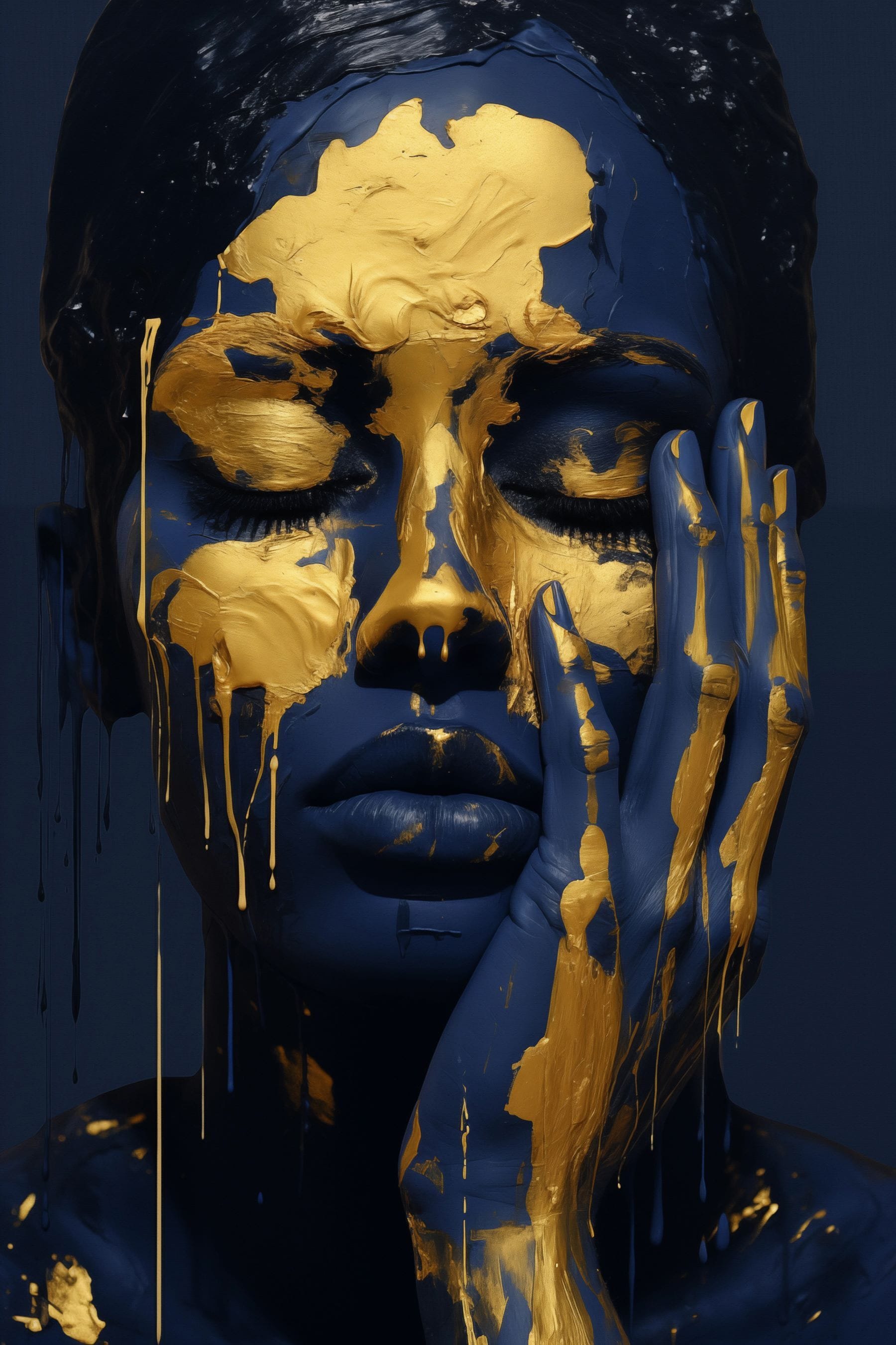 Expression of vibrant artistry revealed