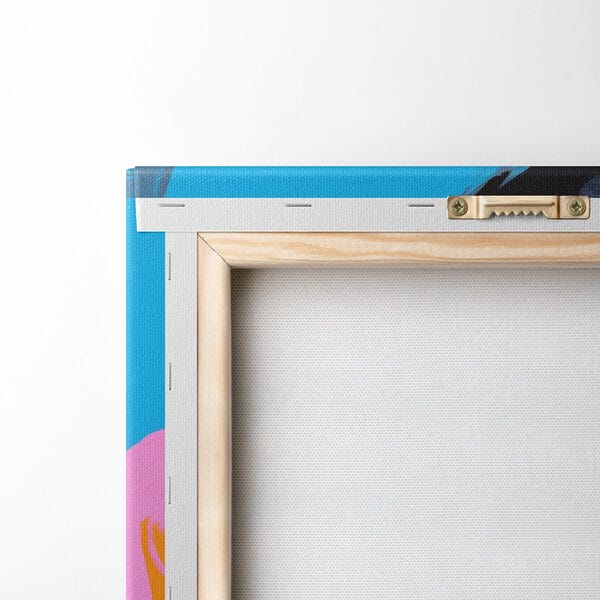 Painting of a woman with her head on her knees