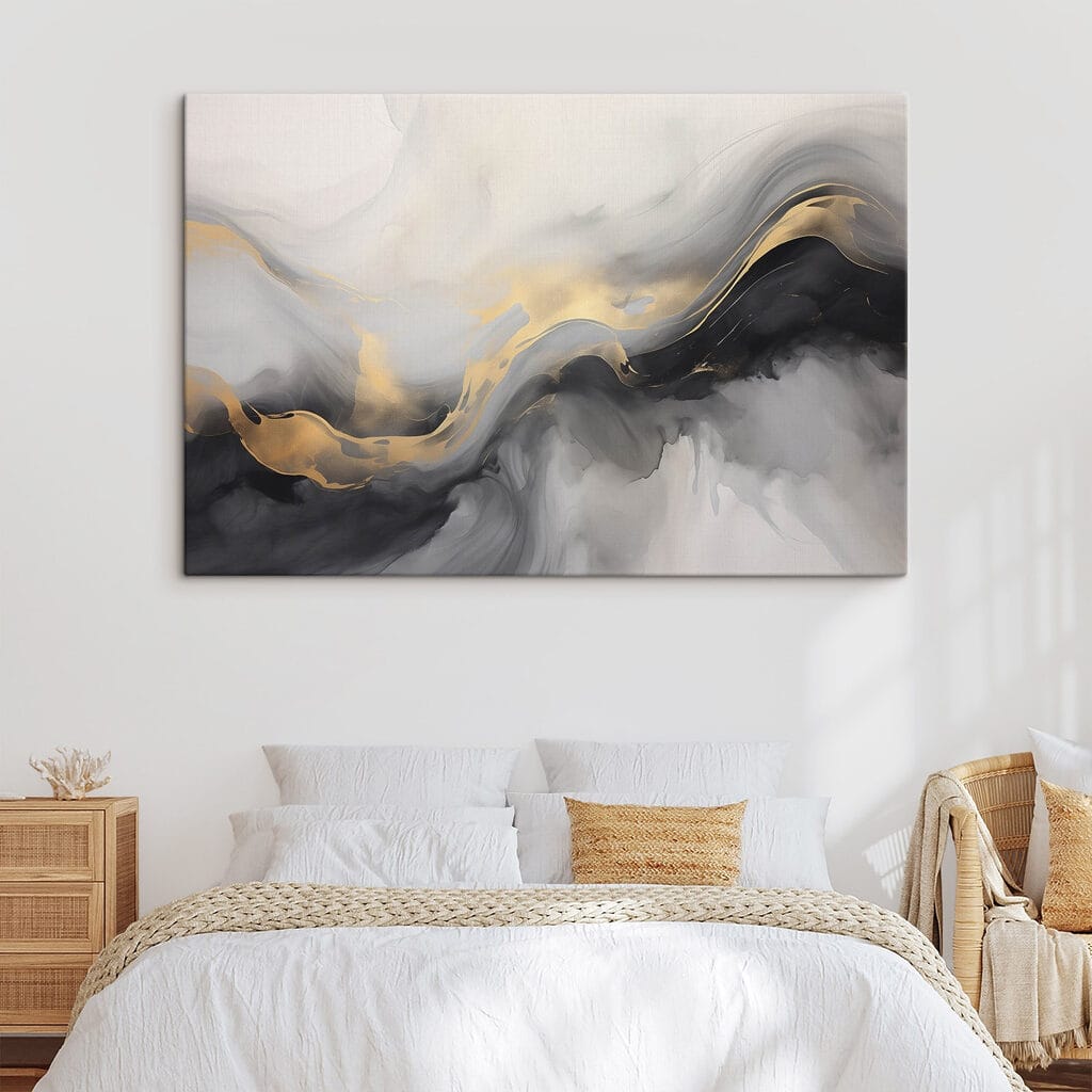 Flowing hues of elegance and depth