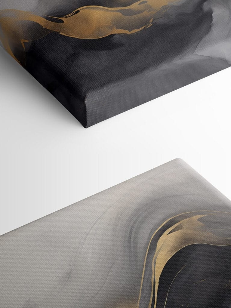 Flowing hues of elegance and depth