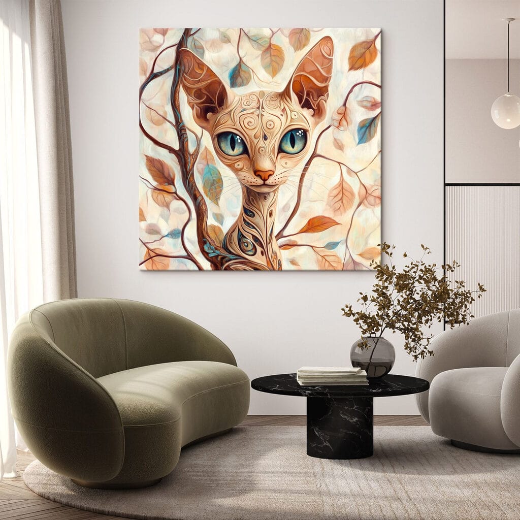 Cat with a tattoo on it Cat with a tattoo on it