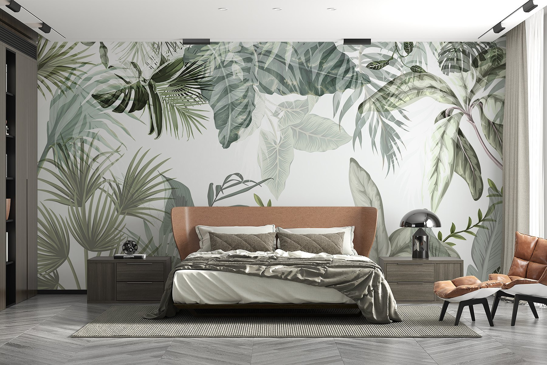 Nature's tranquil green tapestry unfolds