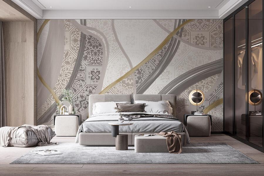 Eleganckie wzory w delikatnych odcieniach