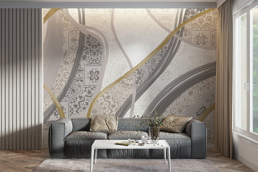 Eleganckie wzory w delikatnych odcieniach