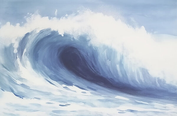 Duża fala na oceanie Duża fala na oceanie