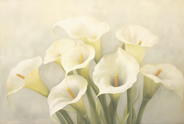 Group of white flowers