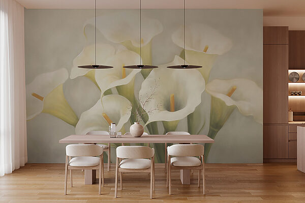 Group of white flowers