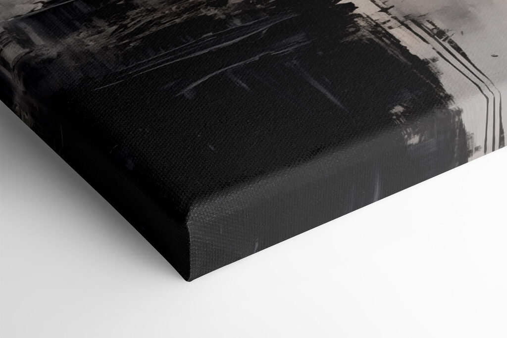 Black and white painting Black and white painting