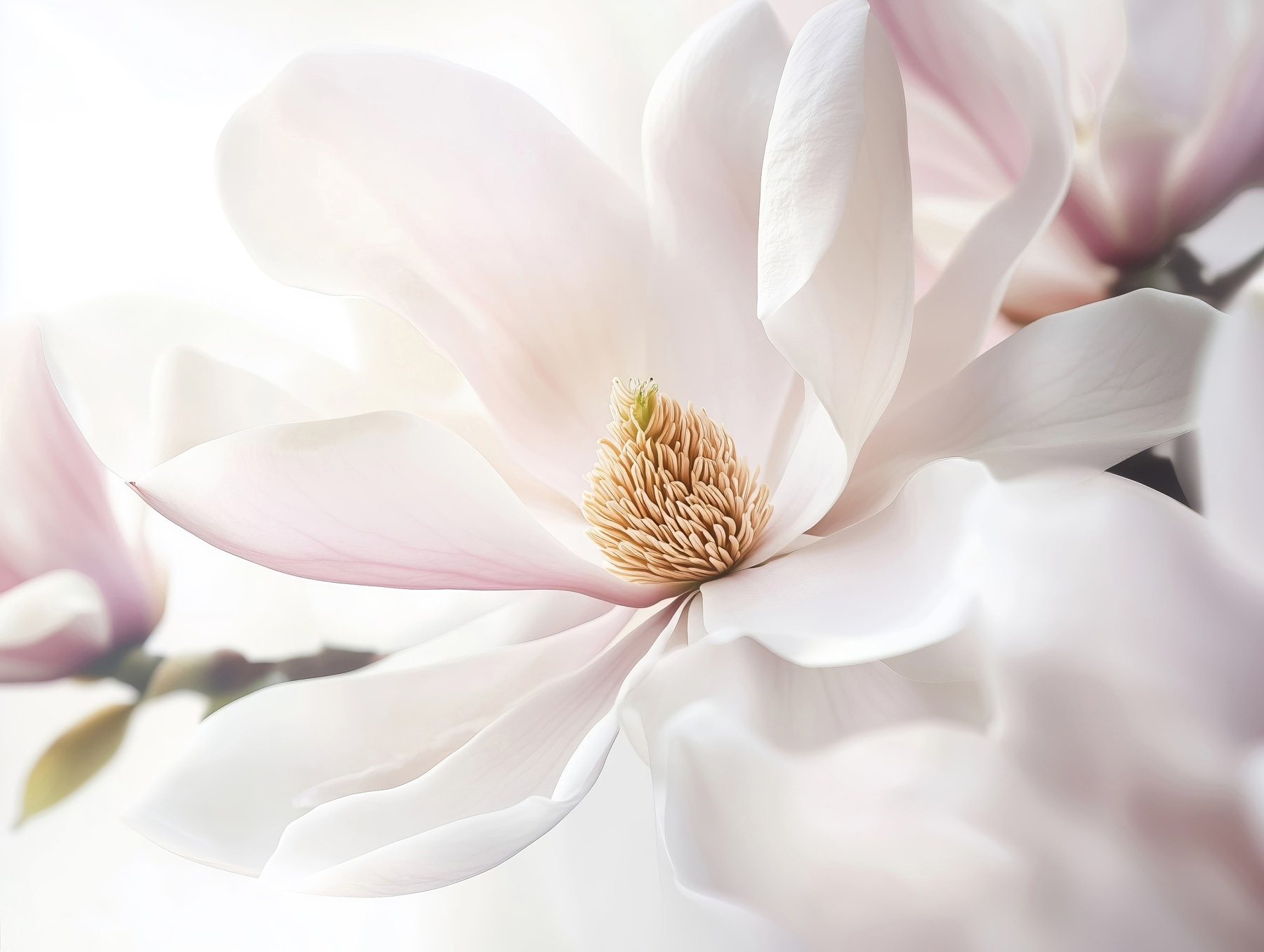 Delicate petals in gentle light Delicate petals in gentle light