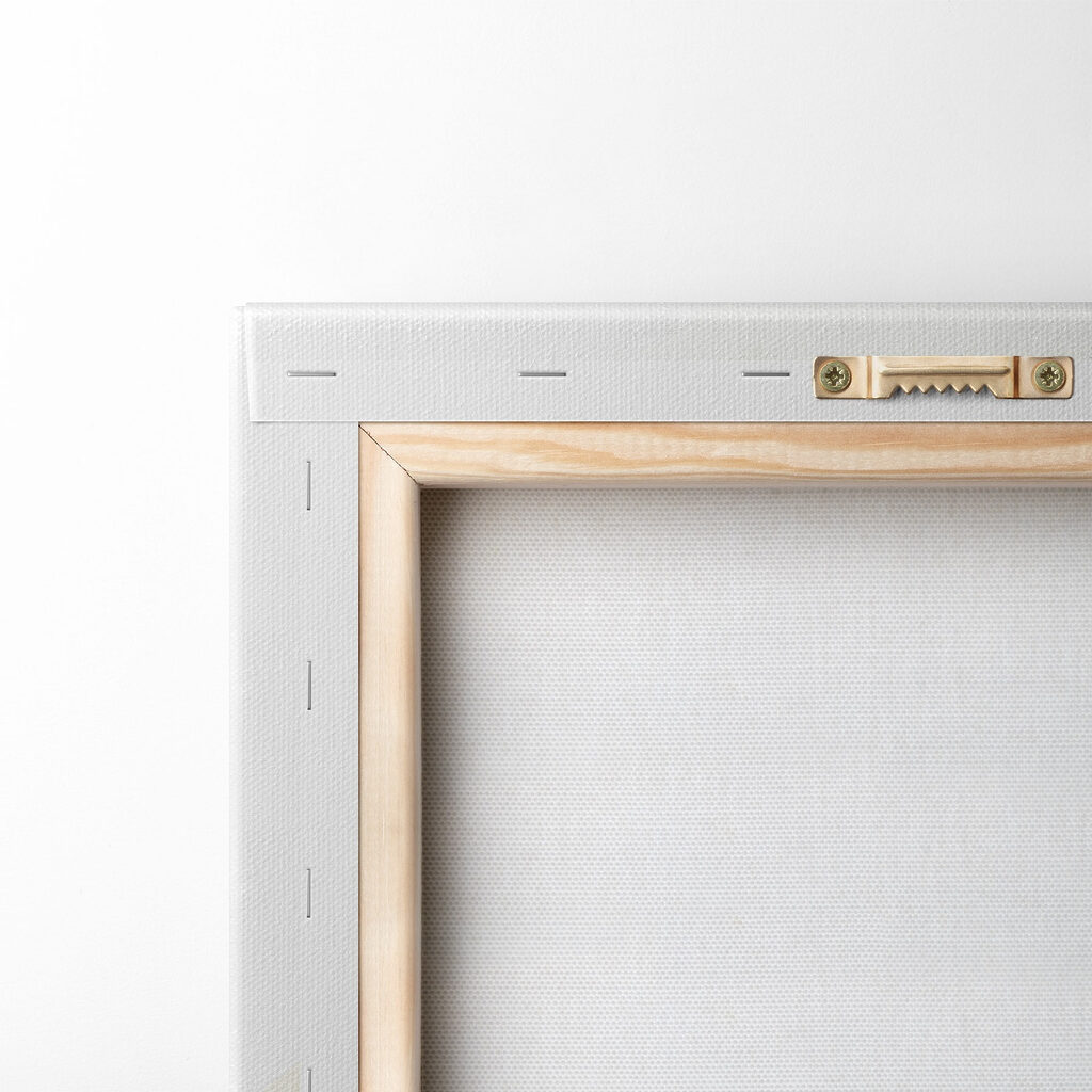 Woman's face with trees and clouds