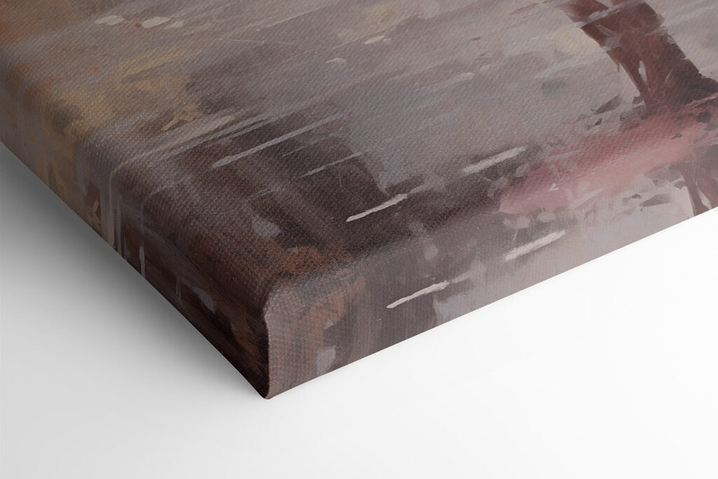 Painting of a woman in a pink tutu Painting of a woman in a pink tutu