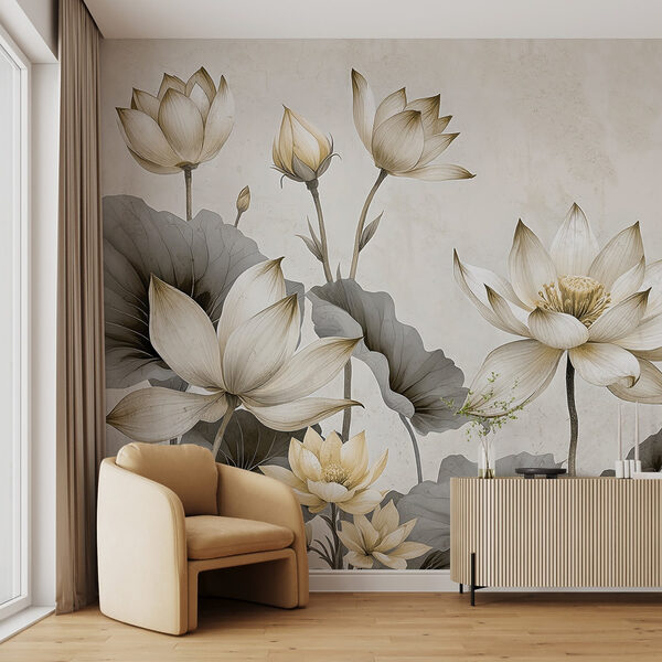 Beautiful blooms in soft hues