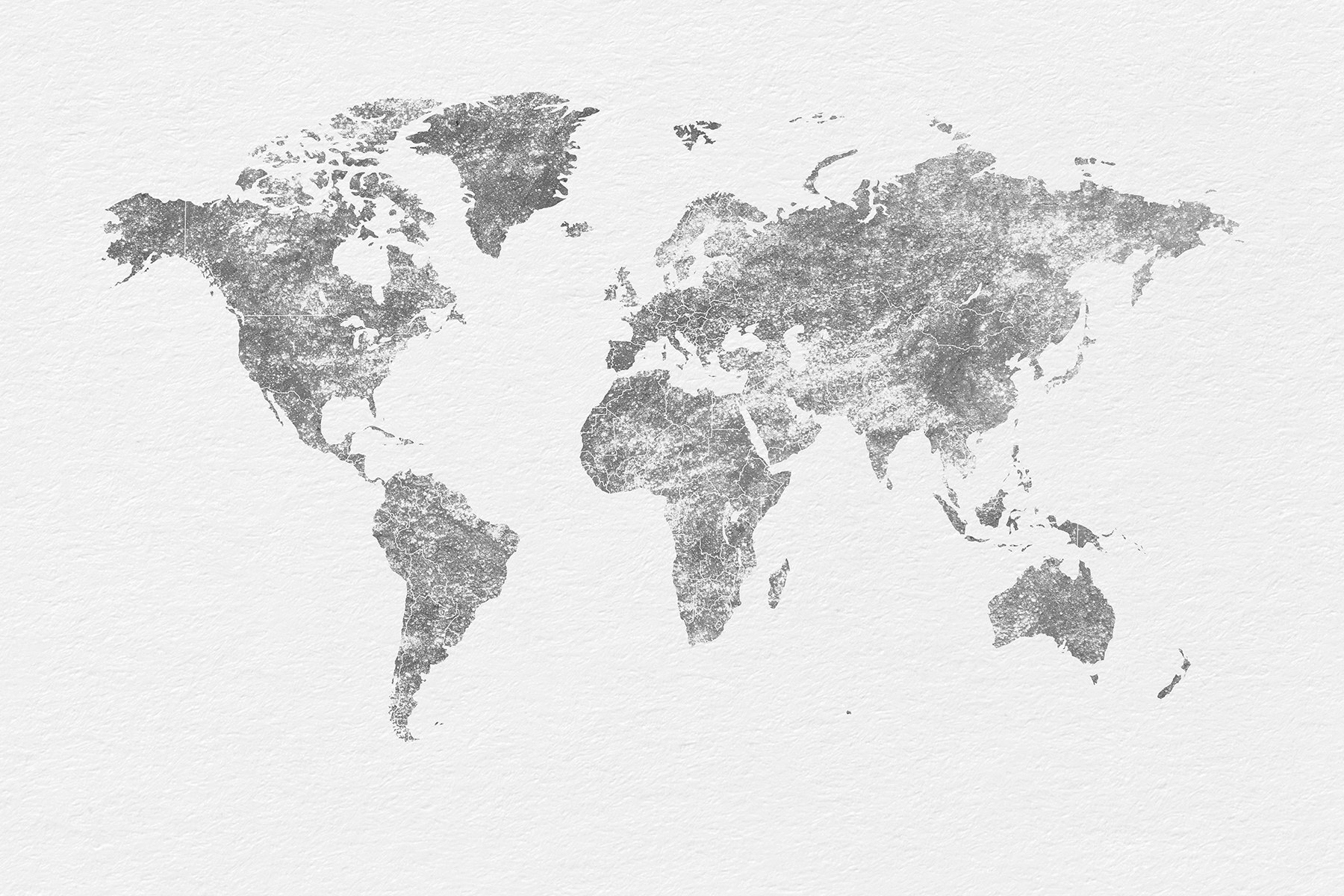 Map of the world Map of the world