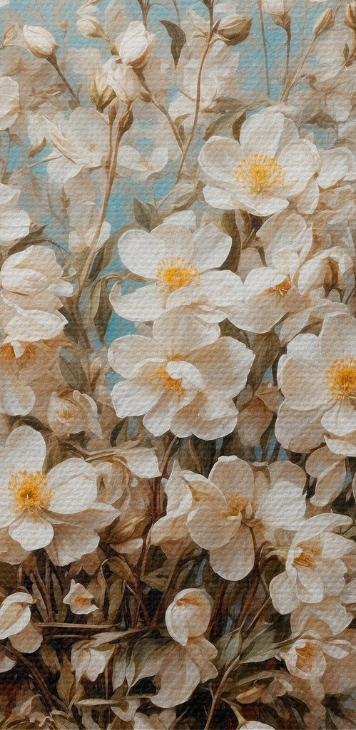 Vase of white flowers Vase of white flowers