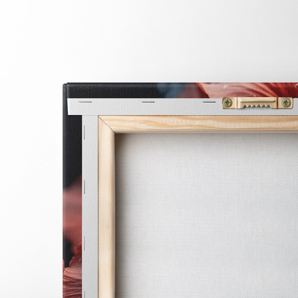 Group of red flowers