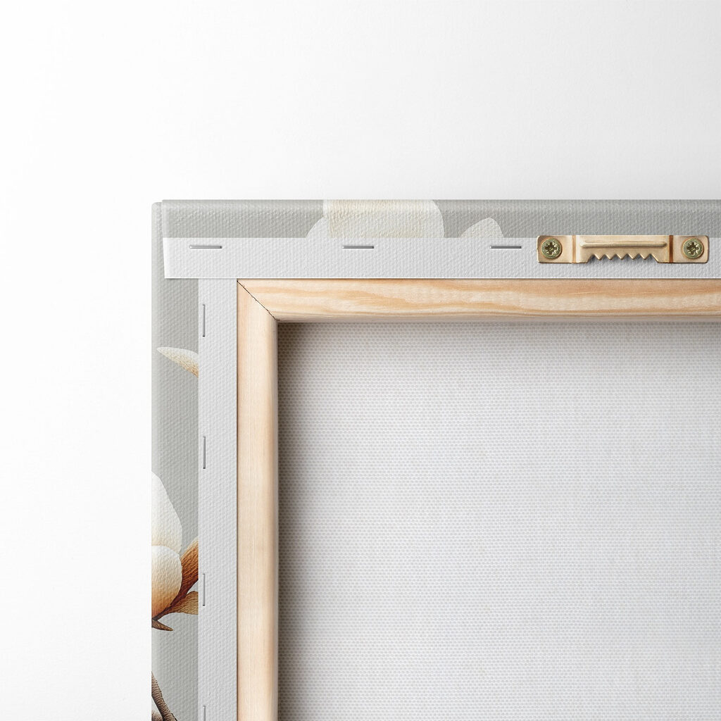 Bird on a branch with flowers