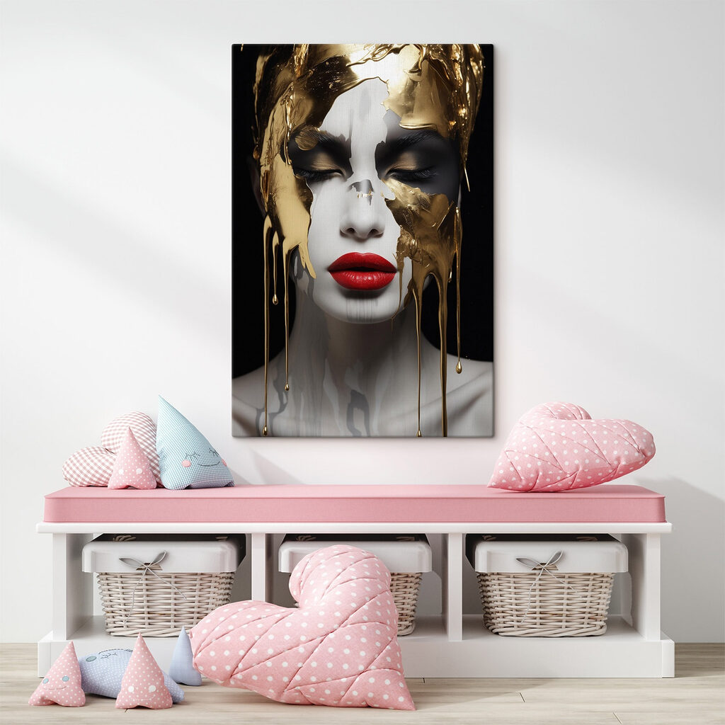 Artistic expression with dramatic elegance