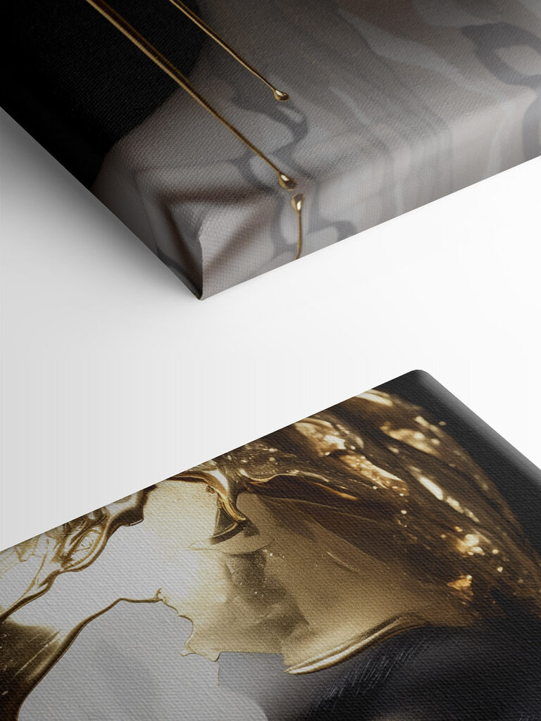 Artistic expression with dramatic elegance