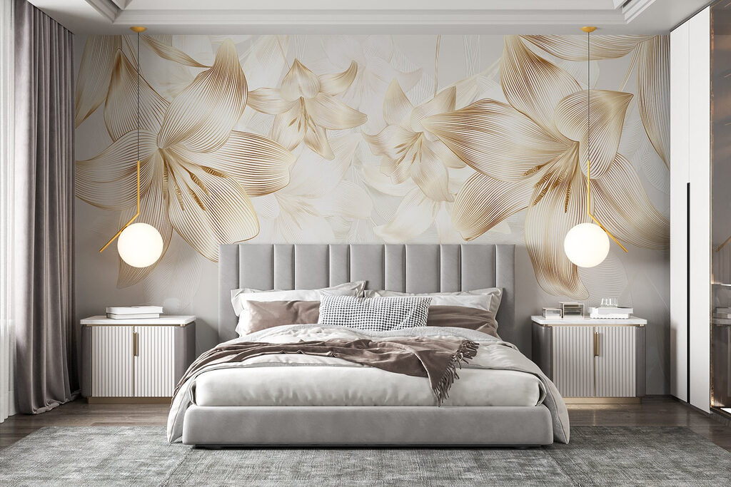 Delicate blooms in soft hues