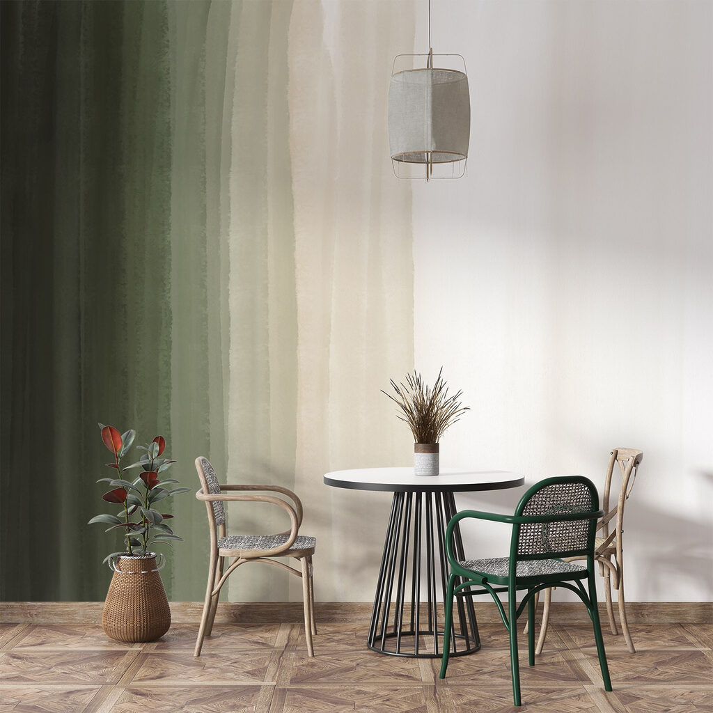 Smooth gradient of earthy tones