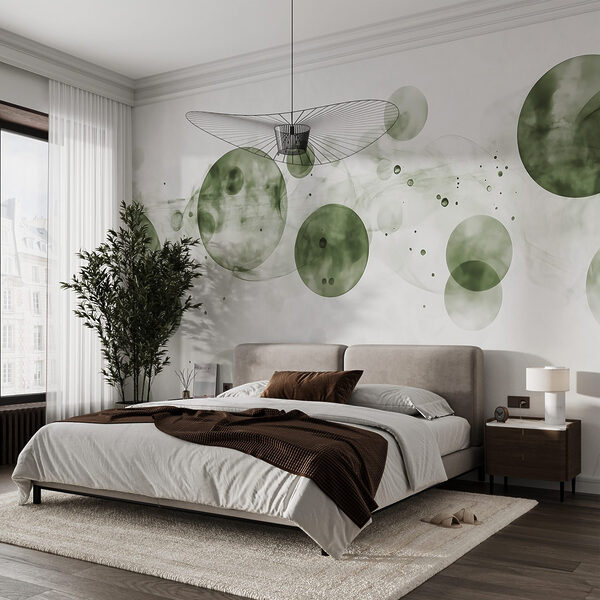 Group of circles with smoke Group of circles with smoke