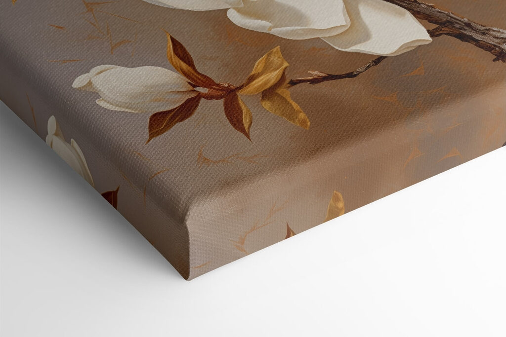 White flowers on a branch