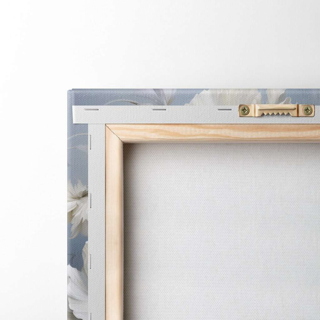 Painting of white flowers