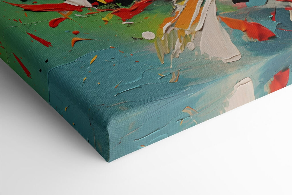 Painting of different colors