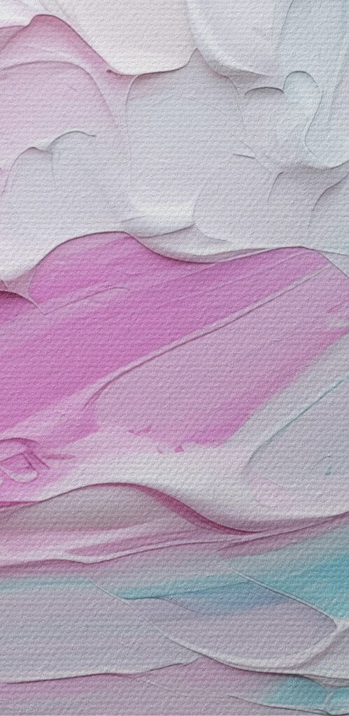 Soft hues blend in gentle waves Soft hues blend in gentle waves