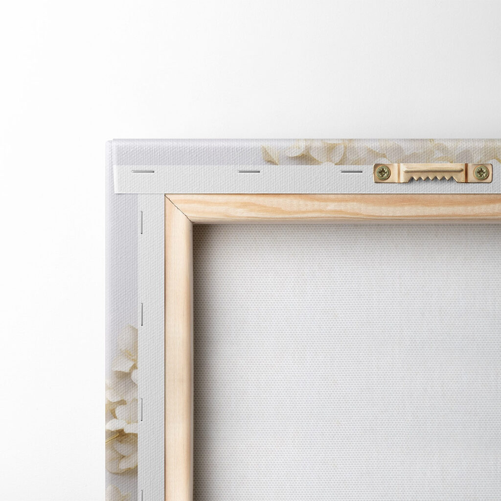 Tree with white leaves and flowers