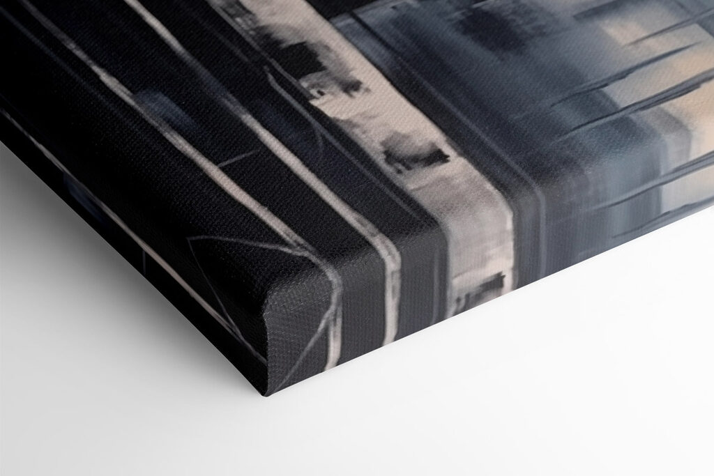 Painting of a moon in the sky Painting of a moon in the sky