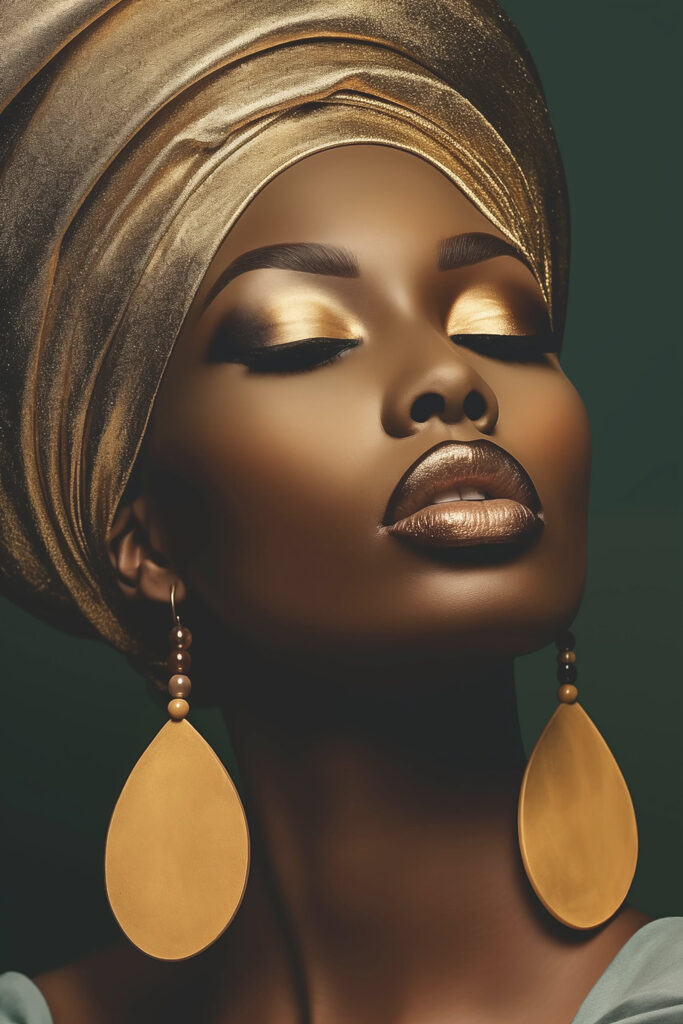 Elegant beauty with radiant detail Elegant beauty with radiant detail