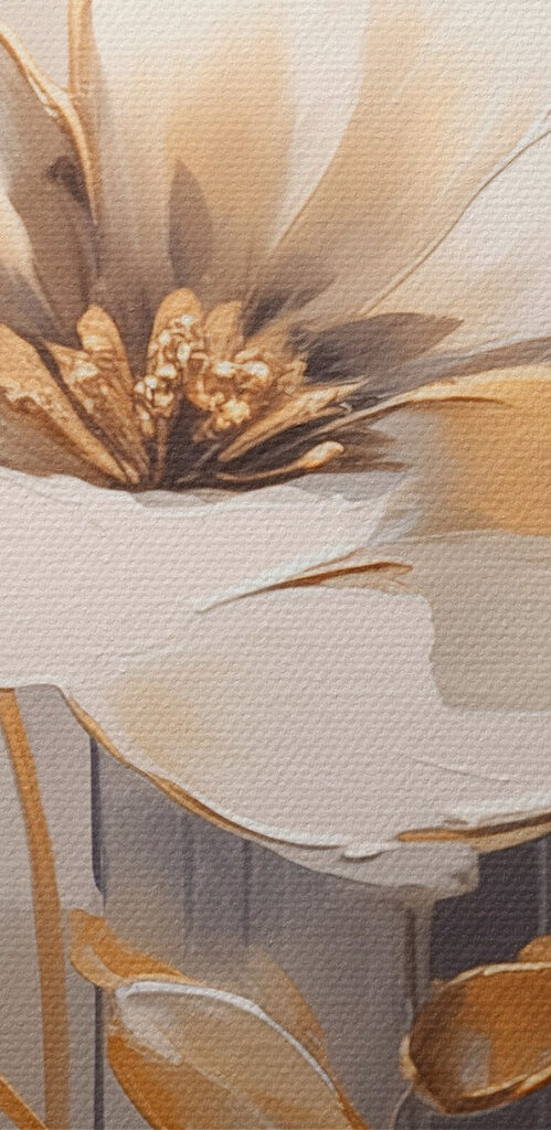 Elegant flowers in soft tones