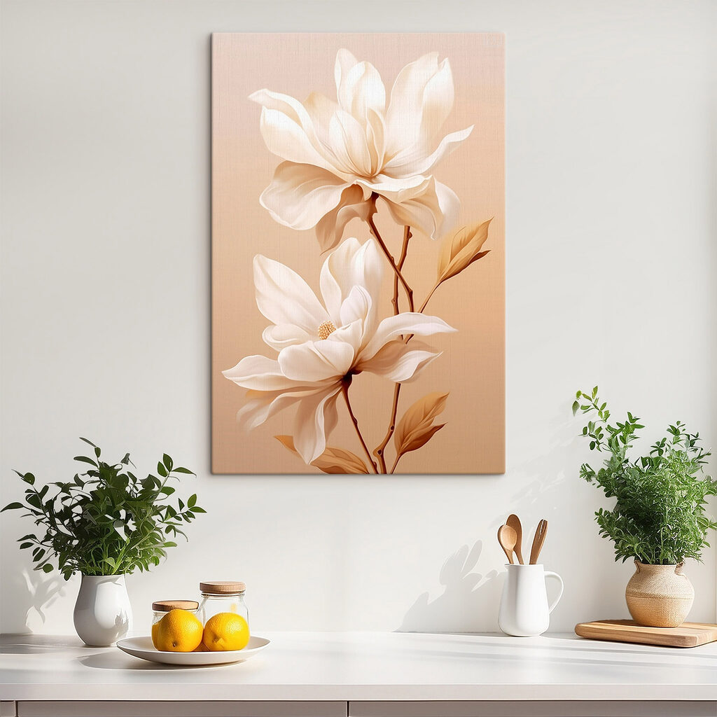 Soft blooms in muted tones Soft blooms in muted tones