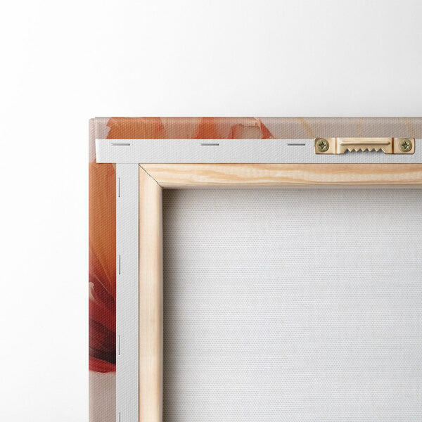 Painting of red flowers