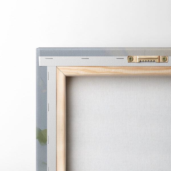 Painting of white tulips