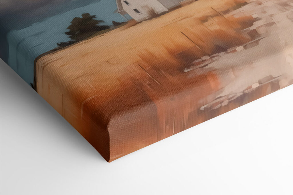 House in a field House in a field