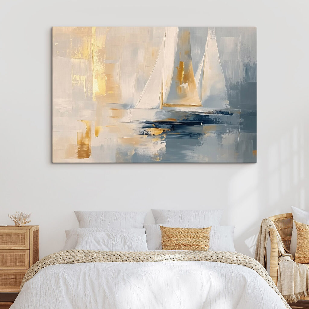 Painting of a sailboat