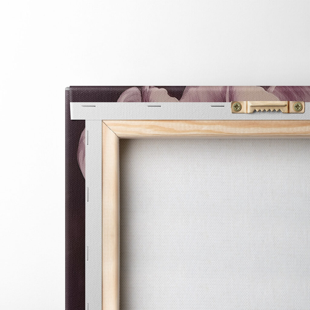 Painting of pink tulips