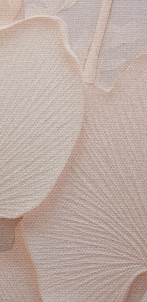 Group of white leaves