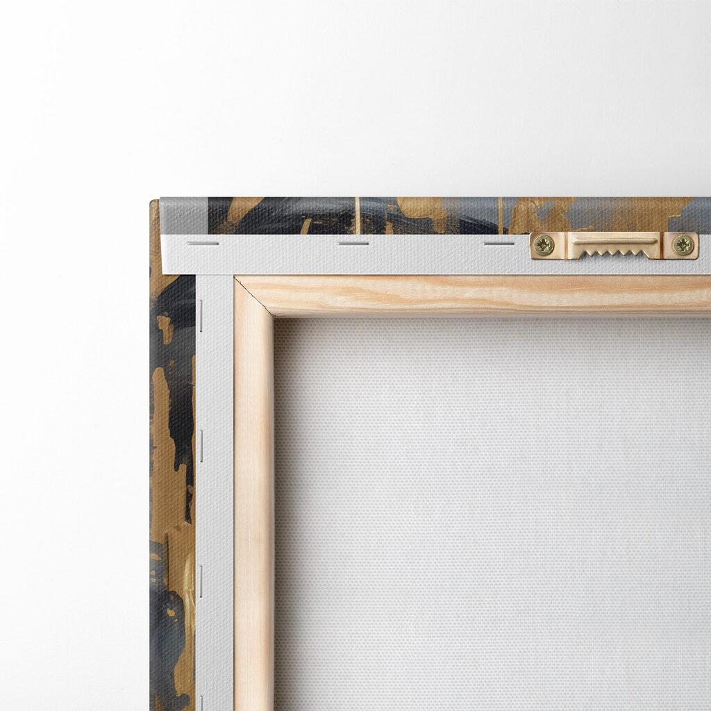 Striking portrait with bold accents Striking portrait with bold accents