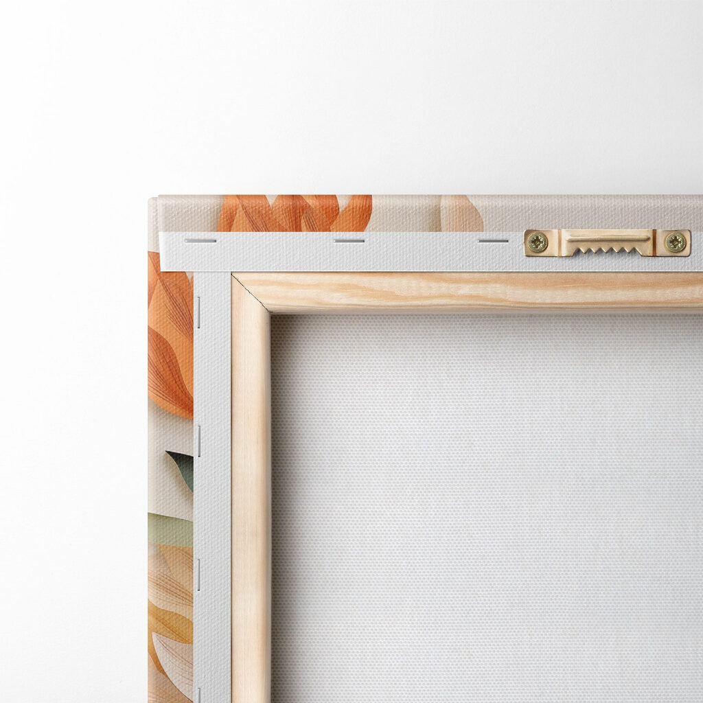 Paper cut out of flowers