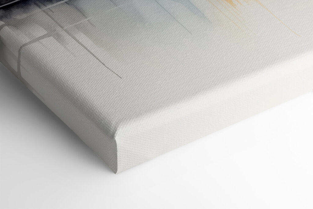 Watercolor of a city Watercolor of a city