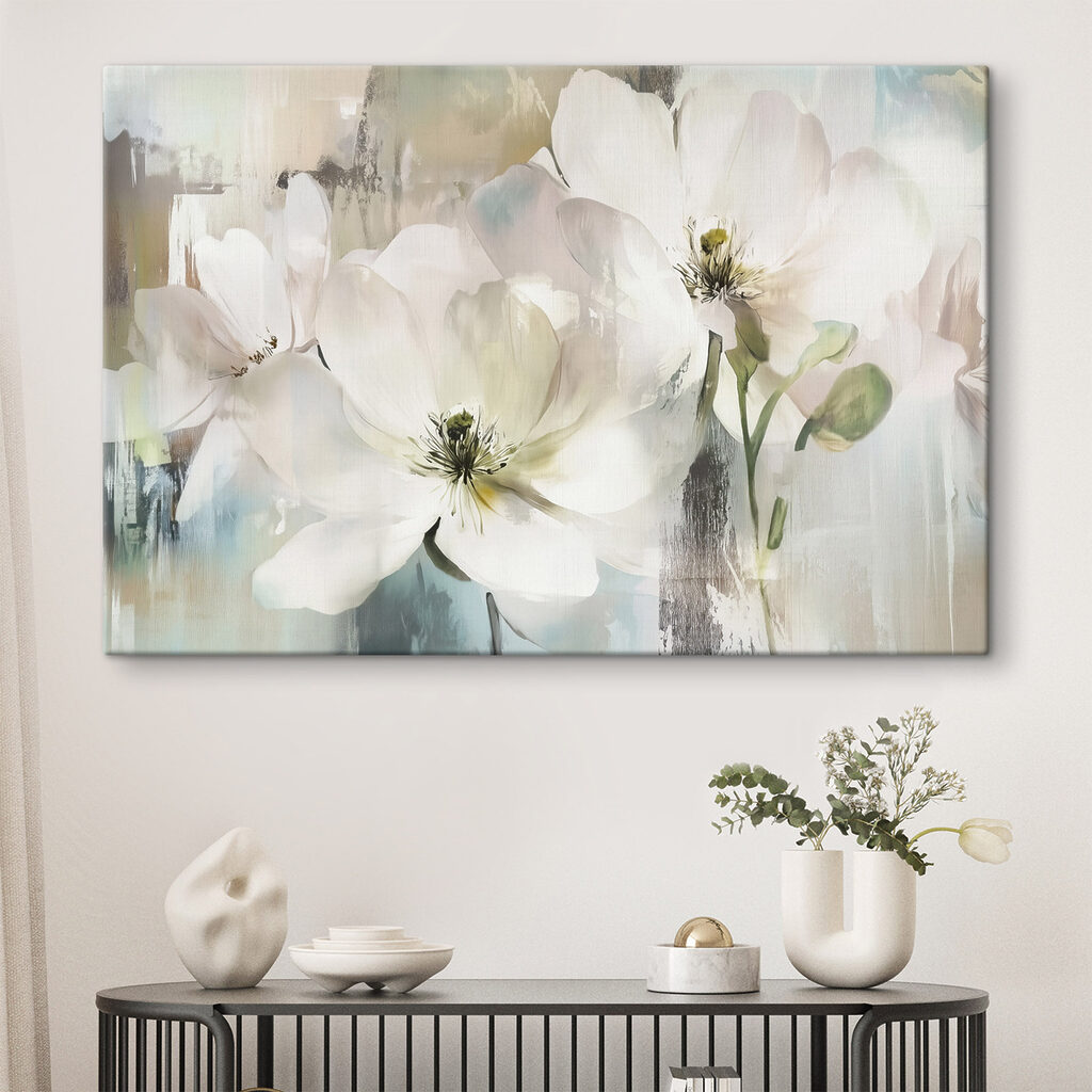 Delicate blooms in soft colors Delicate blooms in soft colors