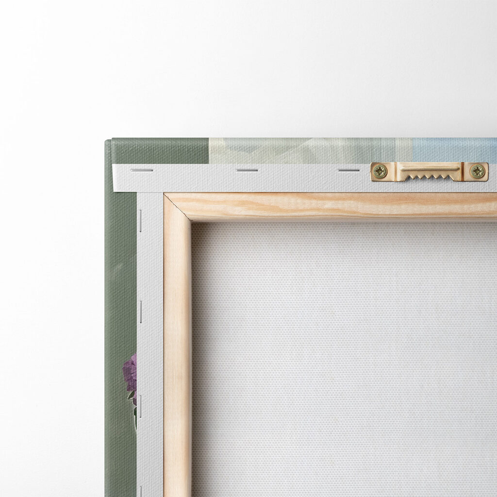 Painting of a vase of flowers