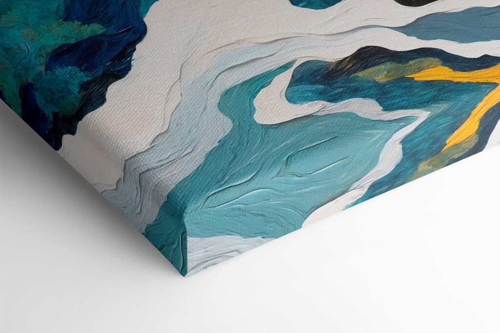 Painting of trees and clouds Painting of trees and clouds