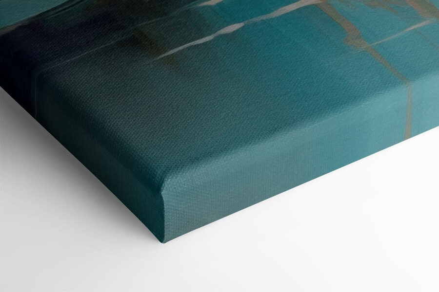 Canvas prints Painting of flowers on water Canvas prints Painting of flowers on water