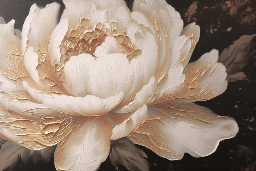 Canvas prints Delicate petals in soft colors Canvas prints Delicate petals in soft colors