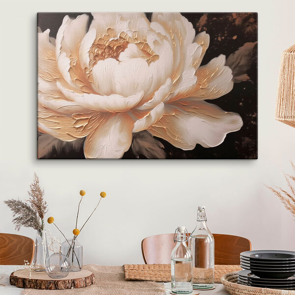Canvas prints Delicate petals in soft colors Canvas prints Delicate petals in soft colors