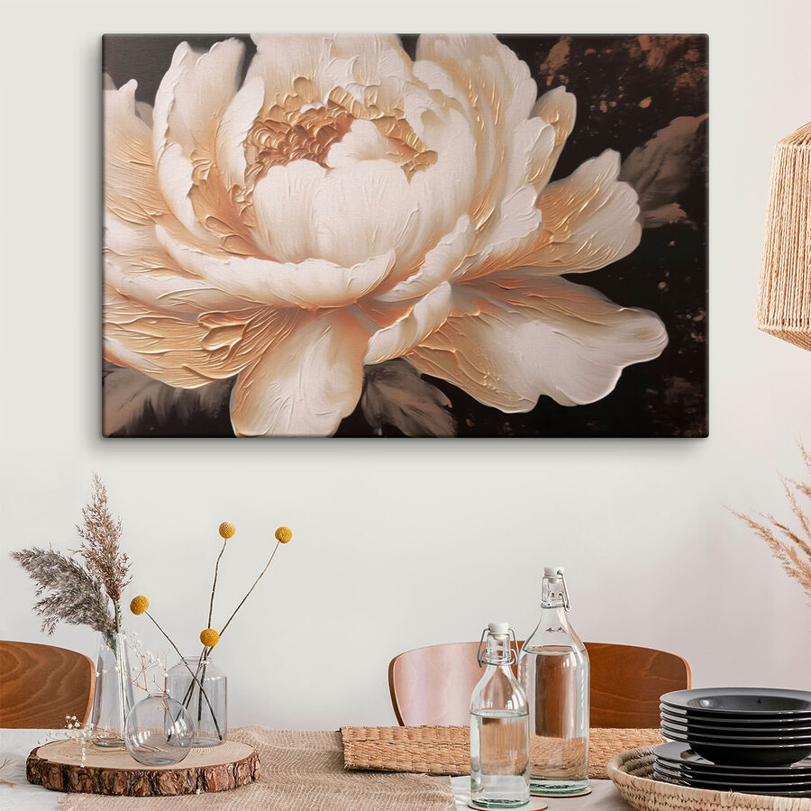 Canvas prints Delicate petals in soft colors Canvas prints Delicate petals in soft colors